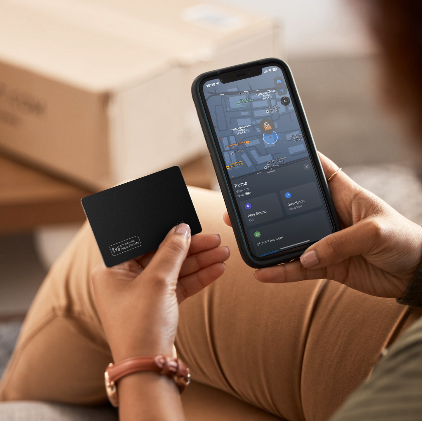 GGenZ | Smart Card Tracker Finder with GPS